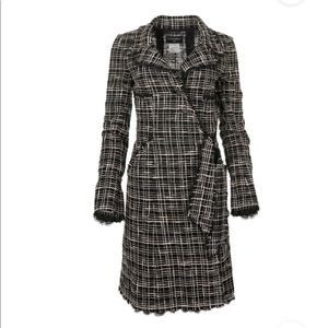 CHANEL Stunning Tweed Coat Dress 44